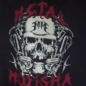 Metal Mulisha Black and Red Skull Tee